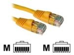 C2G, Cat5E 350MHz Snagless Patch Cable Yellow, 0.5m