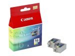 *Canon BCI 16 Colour Ink Cartridge - Twin Pack