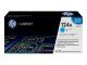 HP 124A Cyan Toner Cartridge 2000 Pages - Q6001A