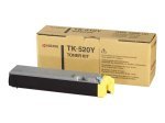 Kyocera TK 520Y Yellow Laser Toner Cartridge
