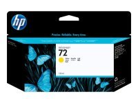 HP 72 Yellow Original Ink Cartridge - High Yield 130ml - C9373A