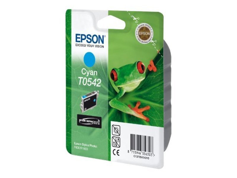 Epson T0542 Pigmented Cyan Ink Cartridge