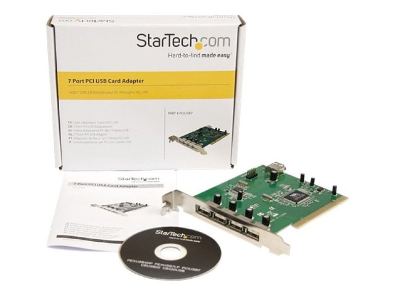 Startech 7 Port PCI USB Card Adapter