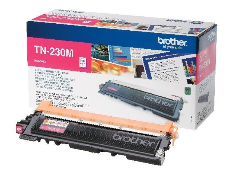 Brother TN-230M Magenta Toner Cartridge - 1,400 Pages