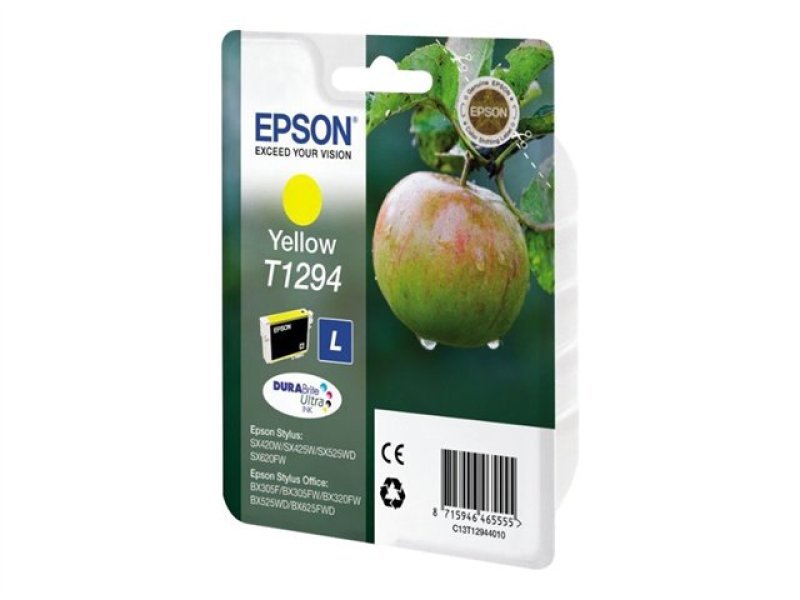 Epson T1294   Print cartridge   1 x yellow for SX420W/425W/BX305F 