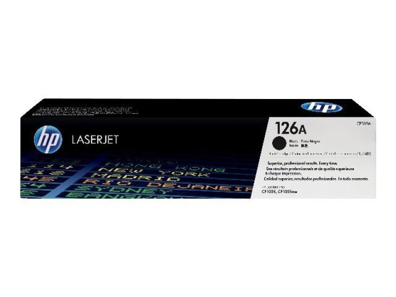 HP 126A Black Toner Cartridge - CE310A
