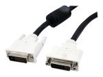 2m DVI-D Dual Link Monitor Extension Cable - M/F