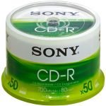 Sony 48x CD-R Discs - 50 Pack Spindle