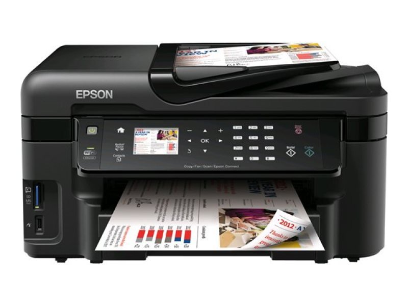  Epson  WorkForce WF  3520DWF  Wireless All In One Printer 