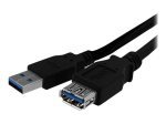Startech (6 Feet) Black Superspeed Usb 3.0 Extension Cable A To A - M/f