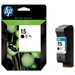 HP 15 Black Ink Cartridge - C6615DE