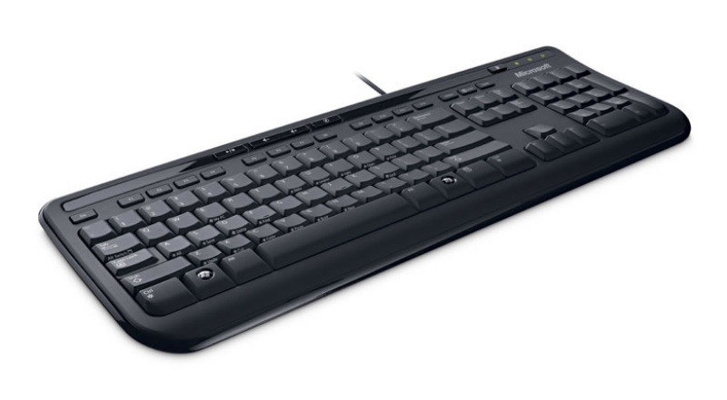 Microsoft Wired Keyboard 600 Black - USB