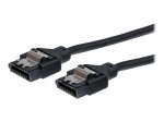 6IN LATCHING ROUND SATA CABLE - UK