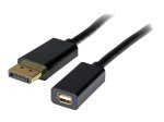 3 ft DisplayPort to Mini DisplayPort Video Cable Adapter - M/F