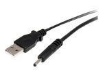 StarTech.com 3.4mm USB to Type H Barrel 5V DV Power Cable - USB to DC Plug