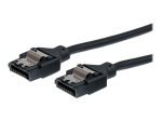 18in Latching Round SATA Cable