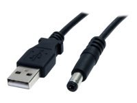 Startech Usb To Type M Barrel Cable Usb To 5.5mm 5v Dv Cable (2m)