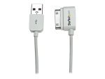 Startech USB Left Angle 2m Cable - White