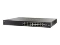 Cisco Small Business SG500X-24 24-port Gigabit with 10 Giabit uplinks Stackable Managed Switch