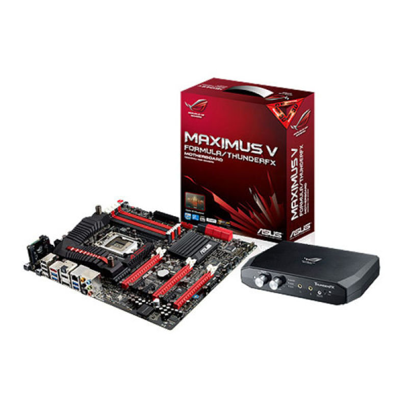 Asus MAXIMUS V FORMULA/THUNDERFX Z77 Socket 1155 7.1 Channel HD Audio 