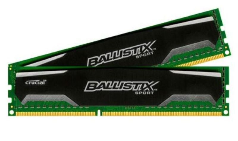 Crucial 16GB DDR3 1600MHz Ballistix Sport Memory