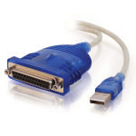 C2G, USB 1284 DB25 Parallel Printer Adapter