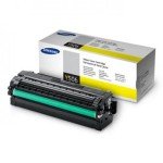 Samsung	CLT-Y506L Yellow Original Toner Cartridge - High Yield 3500 Pages - SU519A