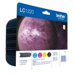 Brother LC1220 Colour Value Pack Ink Cartridges- Blister