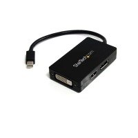 StarTech.com 3 in 1 Mini DisplayPort Adapter - Mini DP to DP DVI or HDMI Converter