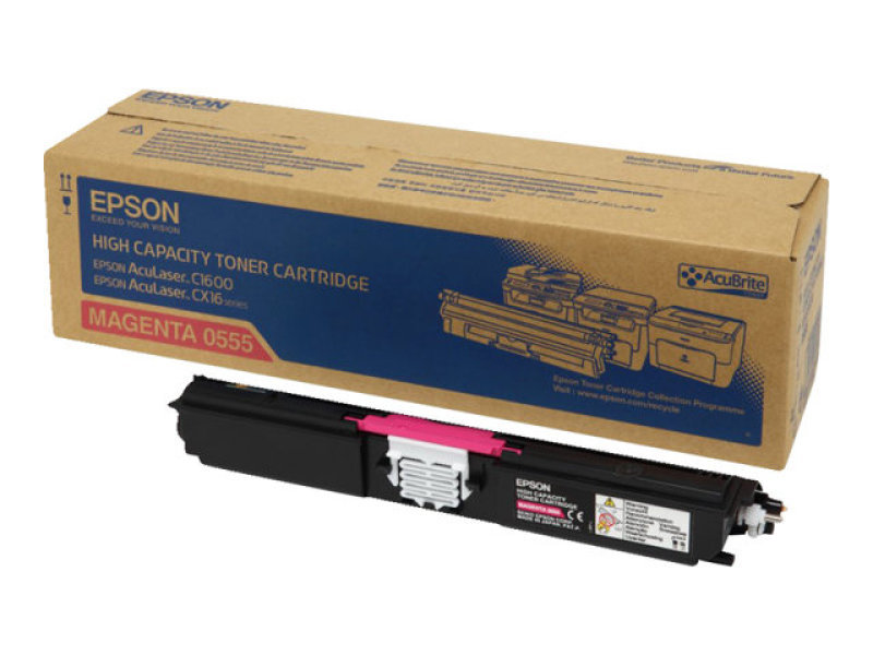 Epson Aculaser C1600cx16 High Capacity 27k Magenta Toner Cartridge 6329