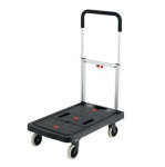 FOLDING PLATFORM TRUCK BLACK 380088
