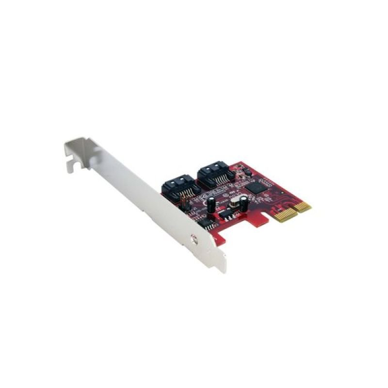 StarTech.com 2 Port SATA 6 Gbps PCI Express SATA Controller Card - Dual Port PCIe SATA III Card Adapter
