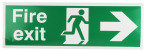 FIRE EXIT RIGHT 150X450MM S/A E99A/S