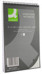 Q Connect Shorthand Notebook 80lf - 20 Pack
