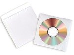Avery Paper XL White CD/DVD Sleeves - 100 Pack
