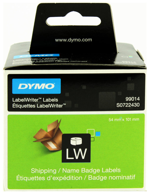 DYMO Shipping Badge Labels 54x101mm