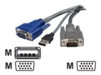 StarTech.com Ultra-Thin Keyboard / video / mouse (KVM) cable