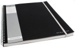 Pukkapad A4 Meeting Pad Black - 3 Pack