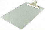 Q CONNECT CLIP BOARD FC/A4 STEEL GREY