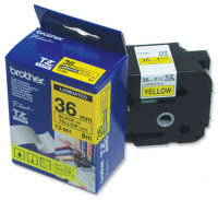 Brother TZe 661 Black on Yellow Laminated tape