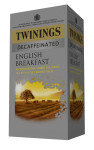 Twinings English Breakfast Decaff Envelope Tea Bag - 80 Pack