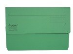 Guildhall Bright Manilla Wallet Green - 25 Pack