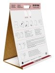 Bi Office Table Top Flipchart Pad - 20 Sheets