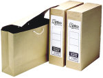 Fellowes Storage File A4/fc Economy 110 - 25 Pack