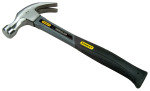 STANLEY 16OZ F/GLASS CLAW HAMMER GRY