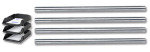 AVERY BLACK PLATED RISERS 118MM PK4