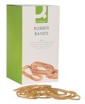 Q CONNECT RUBBER BANDS 100G ASSORTED