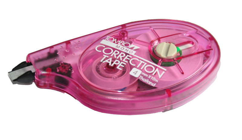 Tombow Correction Tape Pink Ribbon - Ebuyer