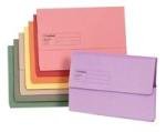 Guildhall Document Wallet Blue Angel Assorted - 50 Pack