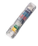 Rapesco Supaclip® 60 See Through Heavy Duty Dispenser & 8 Stainless Steel Clips